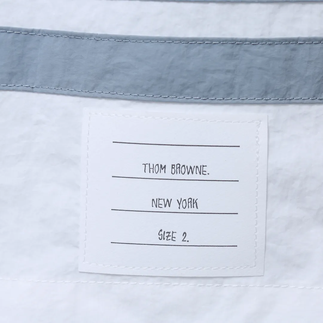 ：F 36（TB ） In Stock THOM BROWNE .TB Classic White Same Style ：White/Gray/Navy Blue/Black Size：1/2/3/4